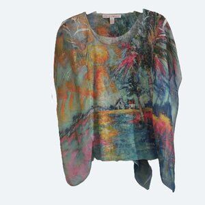 COPY - leoma lovegrove colourful artistic top size XXL